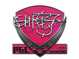 Naklejka | chrisJ | Kraków 2017
