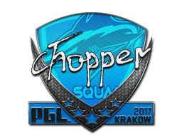 Naklejka | chopper | Kraków 2017
