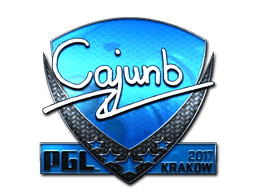 Naklejka | cajunb (foliowana) | Kraków 2017