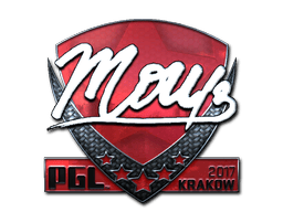 Naklejka | mou (foliowana) | Kraków 2017