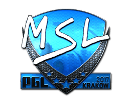 Naklejka | MSL (foliowana) | Kraków 2017