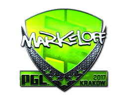 Naklejka | markeloff (foliowana) | Kraków 2017