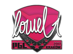 Naklejka | loWel | Kraków 2017