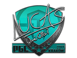 Naklejka | LUCAS1 | Kraków 2017