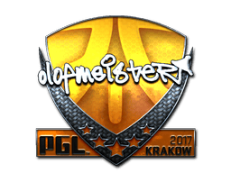 Naklejka | olofmeister (foliowana) | Kraków 2017
