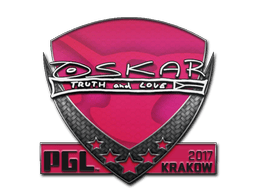 Naklejka | oskar | Kraków 2017