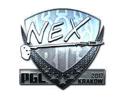 Naklejka | nex (foliowana) | Kraków 2017