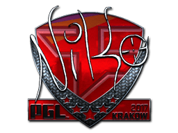 Naklejka | NiKo (foliowana) | Kraków 2017