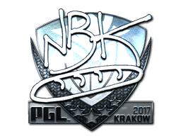 Naklejka | NBK- (foliowana) | Kraków 2017