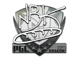Naklejka | NBK- | Kraków 2017