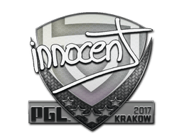 Naklejka | innocent | Kraków 2017