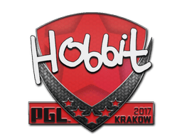 Naklejka | Hobbit | Kraków 2017