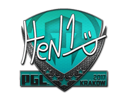 Naklejka | HEN1 | Kraków 2017