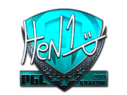 Naklejka | HEN1 (foliowana) | Kraków 2017