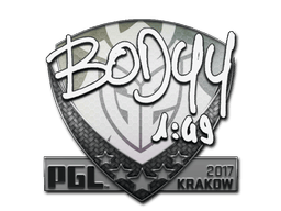 Naklejka | bodyy | Kraków 2017