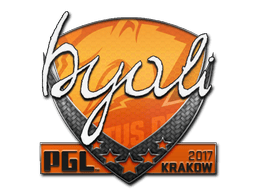 Naklejka | byali | Kraków 2017