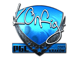 Naklejka | k0nfig (foliowana) | Kraków 2017