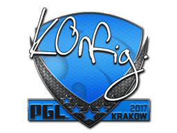 Naklejka | k0nfig | Kraków 2017