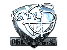 Naklejka | kennyS (foliowana) | Kraków 2017