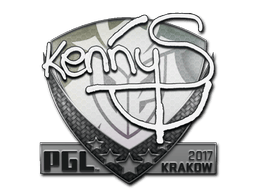 Naklejka | kennyS | Kraków 2017