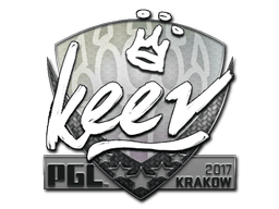 Naklejka | keev | Kraków 2017