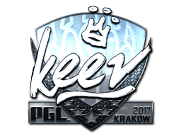 Naklejka | keev (foliowana) | Kraków 2017