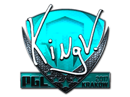 Naklejka | kNgV- (foliowana) | Kraków 2017