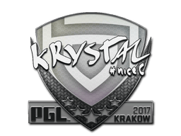 Naklejka | kRYSTAL | Kraków 2017