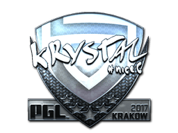 Naklejka | kRYSTAL (foliowana) | Kraków 2017