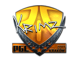 Naklejka | KRIMZ (foliowana) | Kraków 2017