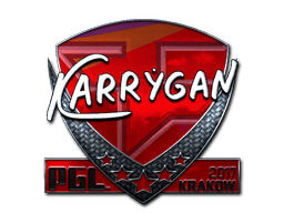 Naklejka | karrigan (foliowana) | Kraków 2017