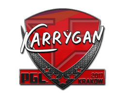 Naklejka | karrigan | Kraków 2017