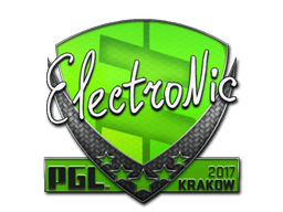 Naklejka | electronic | Kraków 2017