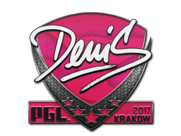 Naklejka | denis | Kraków 2017