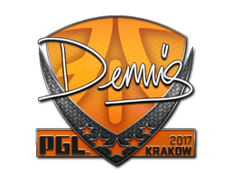 Naklejka | dennis | Kraków 2017