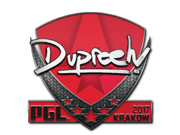 Naklejka | dupreeh | Kraków 2017