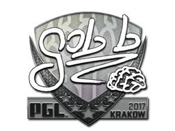 Naklejka | gob b | Kraków 2017