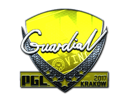 Naklejka | GuardiaN (foliowana) | Kraków 2017