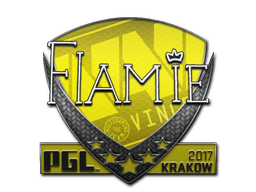 Naklejka | flamie | Kraków 2017