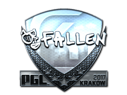 Naklejka | FalleN (foliowana) | Kraków 2017
