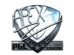 Naklejka | apEX (foliowana) | Kraków 2017