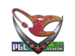 Naklejka | mousesports (holograficzna) | Kraków 2017