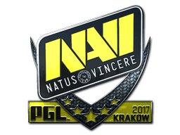 Naklejka | Natus Vincere (foliowana) | Kraków 2017