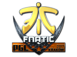 Naklejka | Fnatic (foliowana) | Kraków 2017