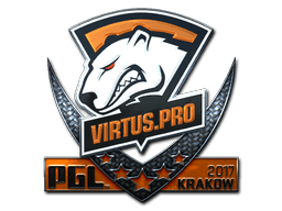 Naklejka | Virtus.Pro (foliowana) | Kraków 2017
