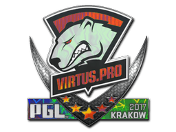 Naklejka | Virtus.Pro (holograficzna) | Kraków 2017