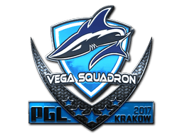 Naklejka | Vega Squadron (foliowana) | Kraków 2017