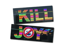 Naklejka | Killjoy (holograficzna)