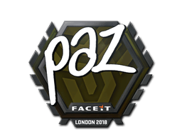 Naklejka | paz | Londyn 2018