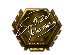 Naklejka | SmithZz (złota) | Londyn 2018